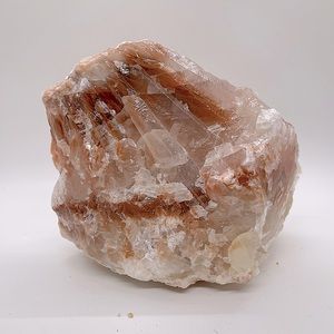 Hematoid Fire Quartz Crystal Gemstone
